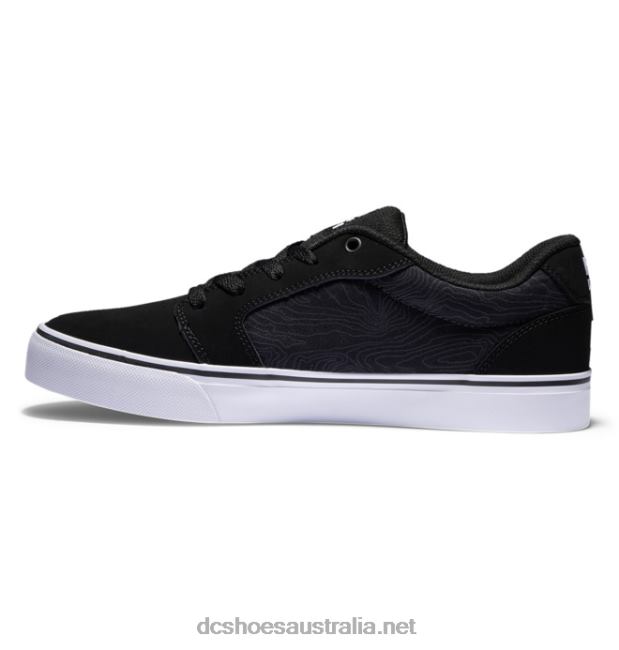 Men's Anvil ShoesDC Shoes Black/Lime Polka T40LZ232