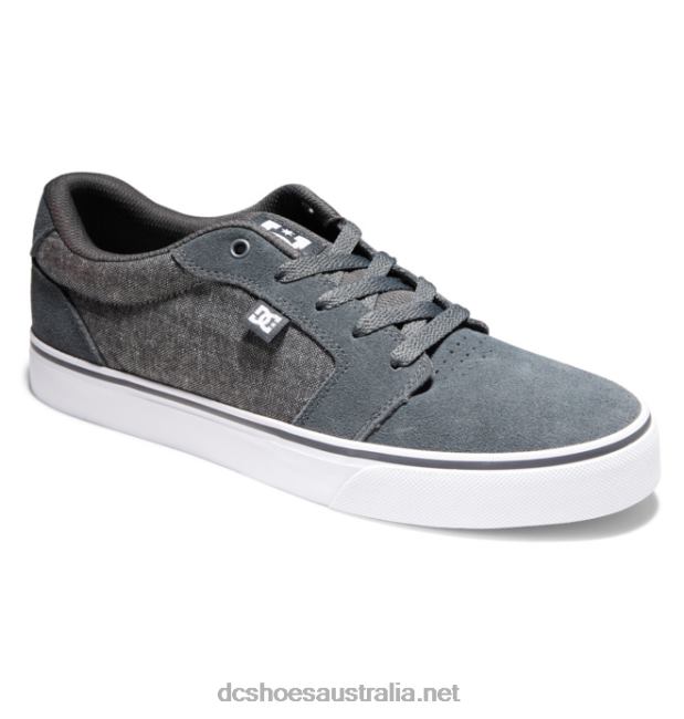 Men's Anvil ShoesDC Shoes Green/Grey/White T40LZ306