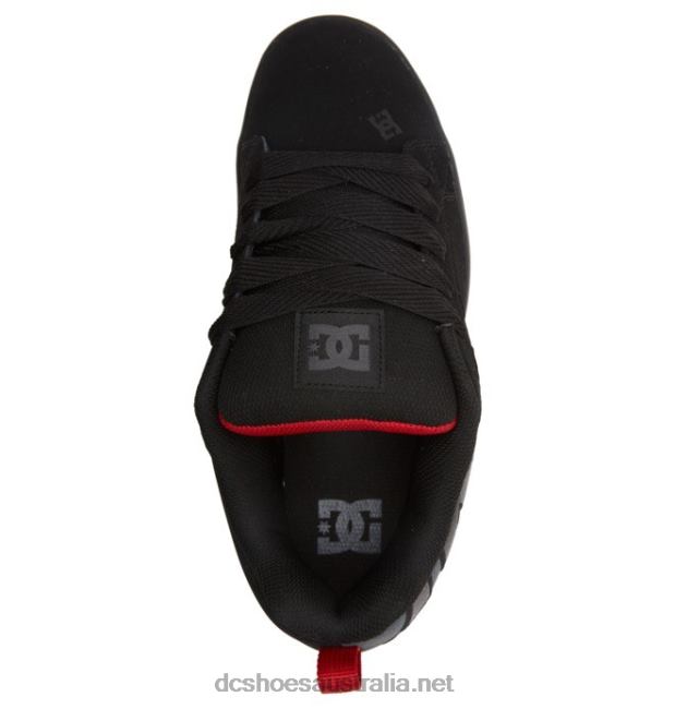 Men's Court Graffik ShoesDC Shoes Black/Grey/Red T40LZ295