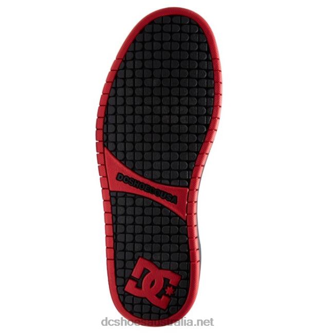 Men's Court Graffik ShoesDC Shoes Black/Grey/Red T40LZ295
