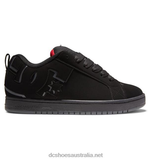 Men's Court Graffik ShoesDC Shoes Black/Red T40LZ242