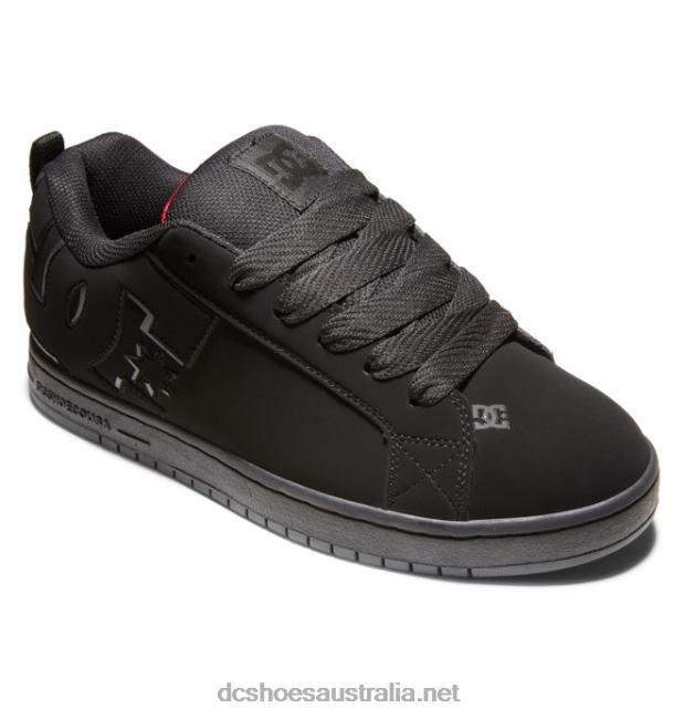 Men's Court Graffik ShoesDC Shoes Black/Red T40LZ242