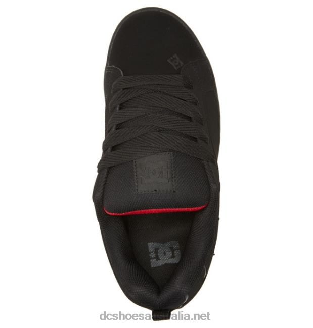 Men's Court Graffik ShoesDC Shoes Black/Red T40LZ242