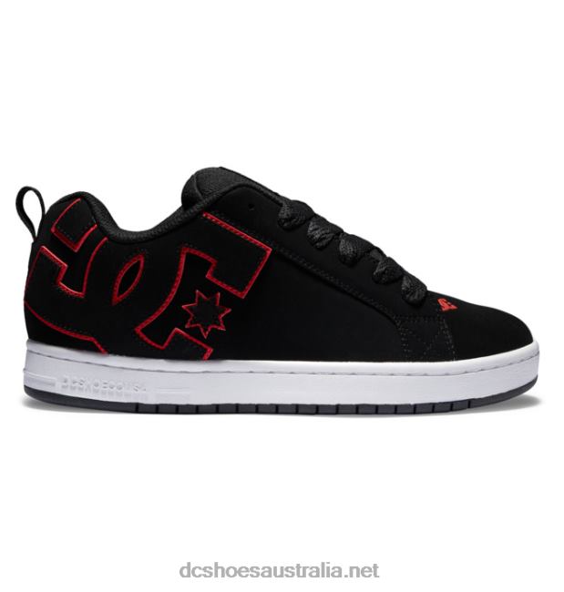 Men's Court Graffik ShoesDC Shoes Black/Red/White T40LZ292