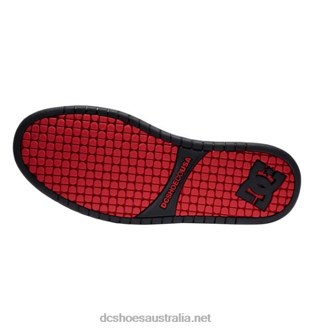 Men's Court Graffik ShoesDC Shoes Black/Red/White T40LZ292