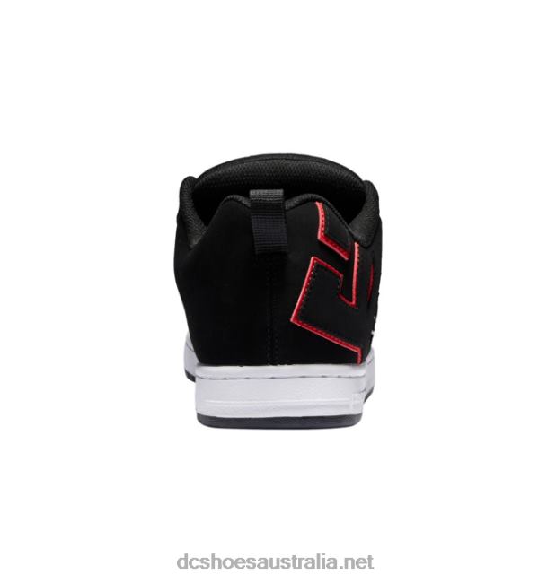 Men's Court Graffik ShoesDC Shoes Black/Red/White T40LZ292