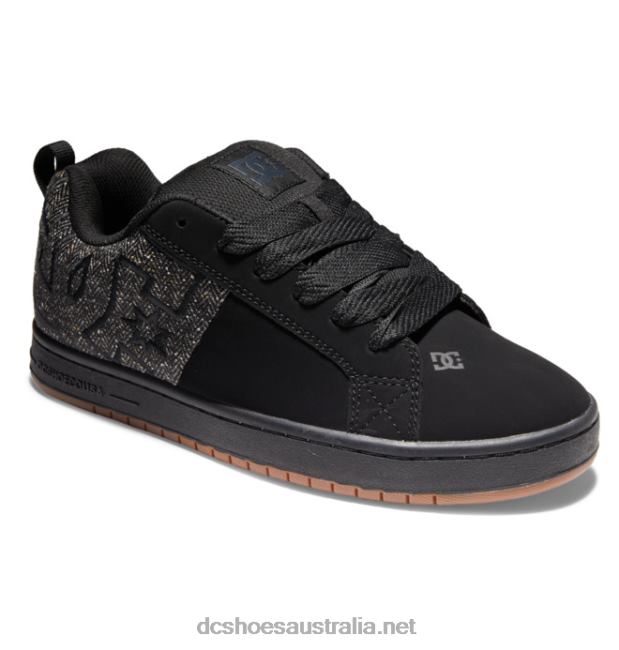 Men's Court Graffik ShoesDC Shoes Black T40LZ298