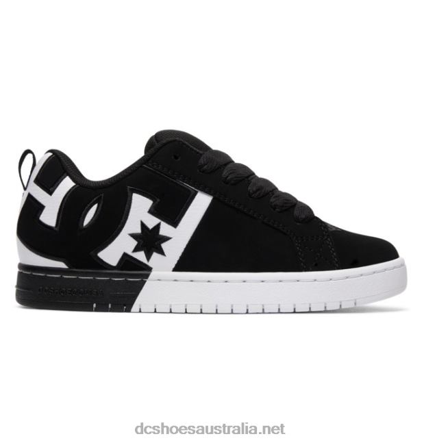 Men's Court Graffik ShoesDC Shoes Black/White T40LZ297