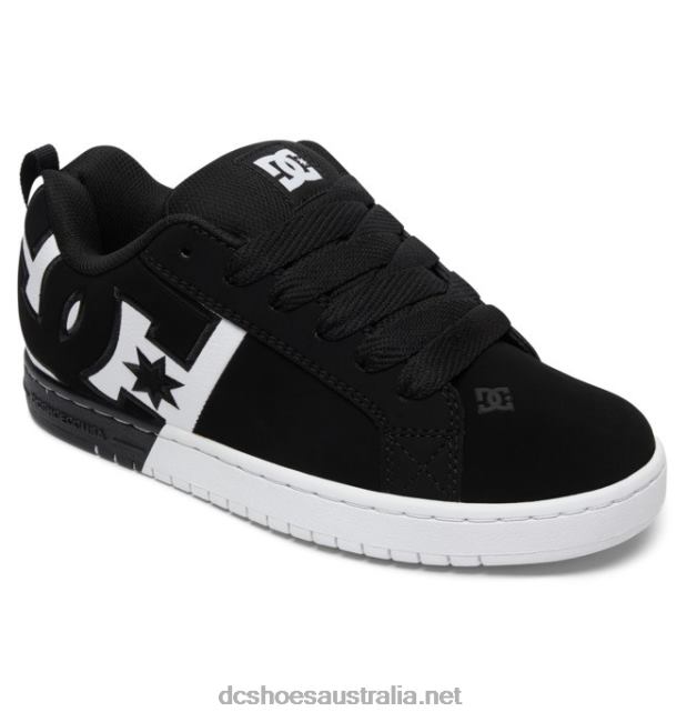 Men's Court Graffik ShoesDC Shoes Black/White T40LZ297