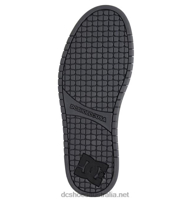 Men's Court Graffik ShoesDC Shoes Dk Grey/Black/White T40LZ278