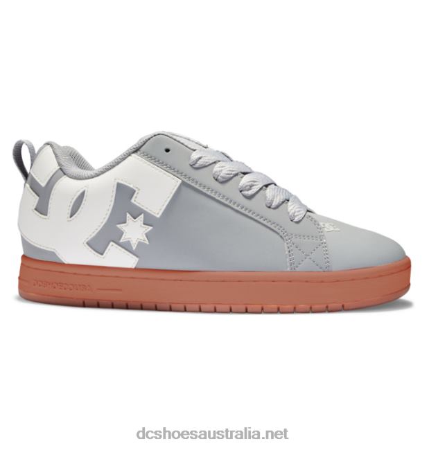 Men's Court Graffik ShoesDC Shoes Grey/Gum T40LZ294