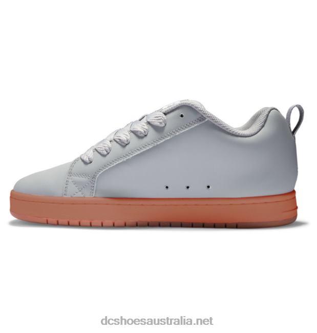 Men's Court Graffik ShoesDC Shoes Grey/Gum T40LZ294