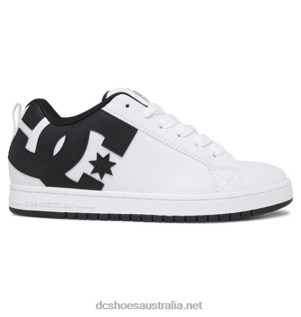 Men's Court Graffik ShoesDC Shoes White/Black T40LZ67