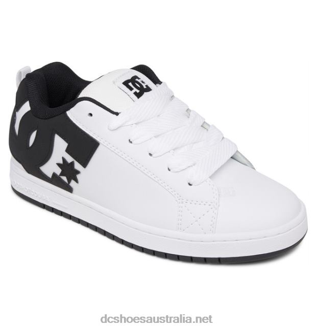 Men's Court Graffik ShoesDC Shoes White/Black T40LZ67