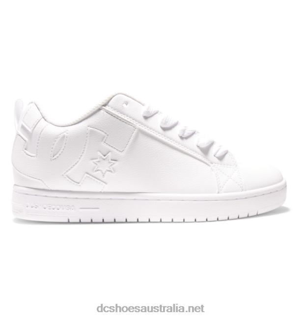 Men's Court Graffik ShoesDC Shoes White T40LZ296
