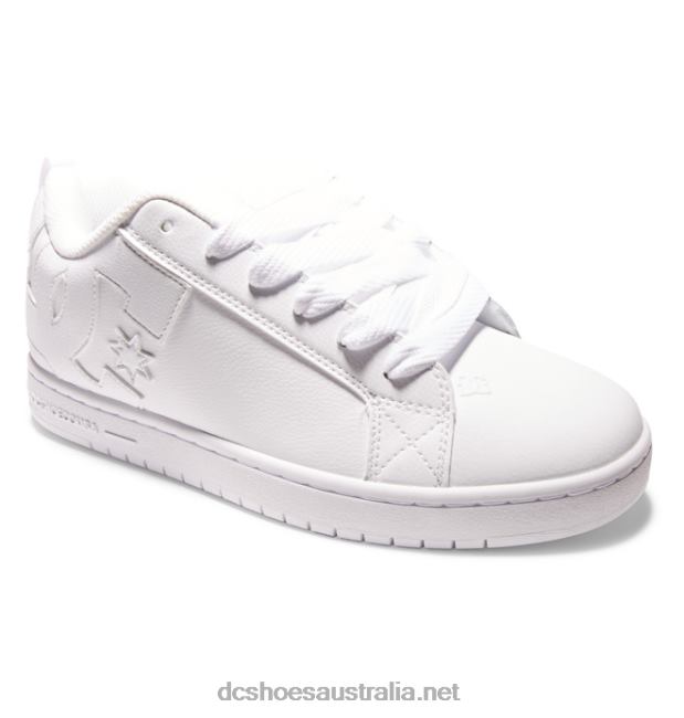 Men's Court Graffik ShoesDC Shoes White T40LZ296