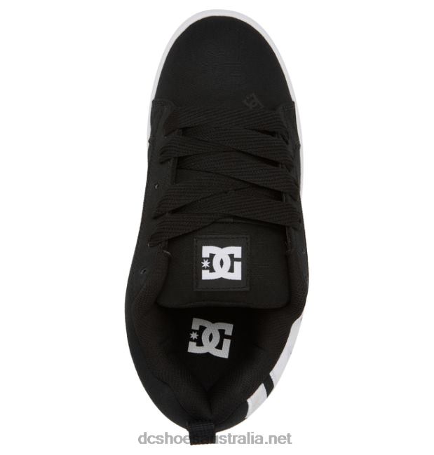 Men's Court Graffik TX ShoesDC Shoes Grey/White T40LZ302