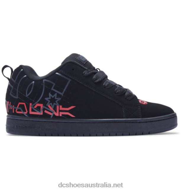 Men's Star Wars DC Court Graffik Cupsole ShoeDC Shoes Black/Grey/Red T40LZ300