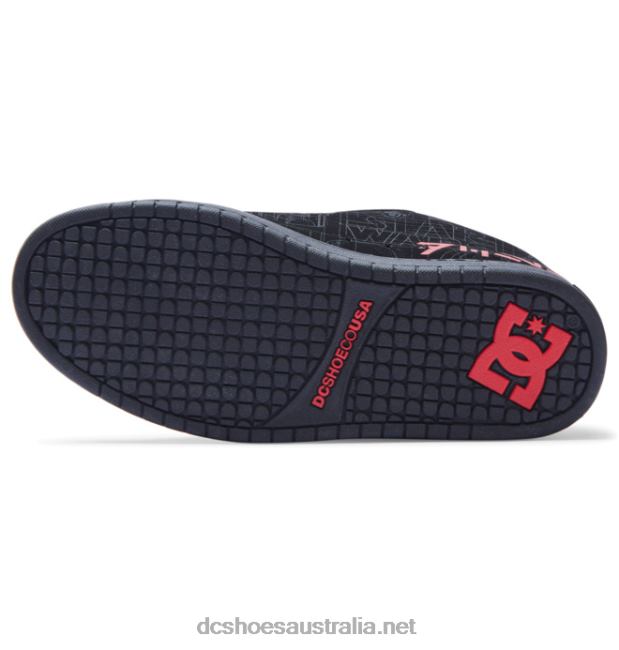 Men's Star Wars DC Court Graffik Cupsole ShoeDC Shoes Black/Grey/Red T40LZ300