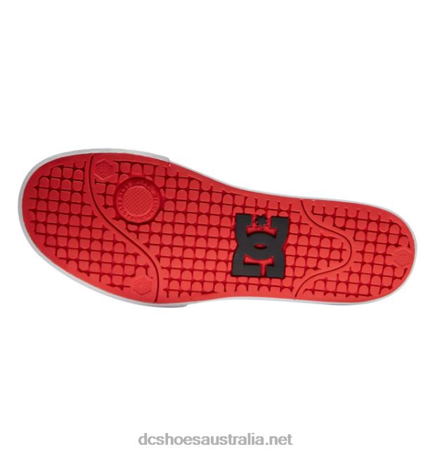 Men's Marvel Deadpool x DC Pure ShoesDC Shoes Black/White/Red T40LZ260