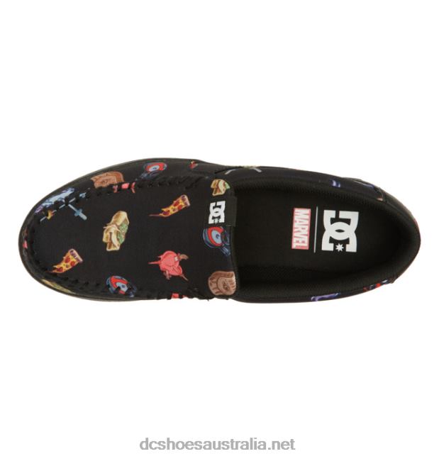Men's Marvel Deadpool x DC Villain 2DC Shoes Black/Print T40LZ259