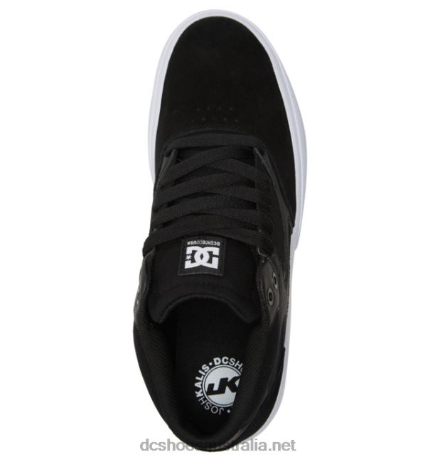 Kalis Vulc Mid - Mid-Top Shoes for MenDC Shoes Black/White T40LZ107