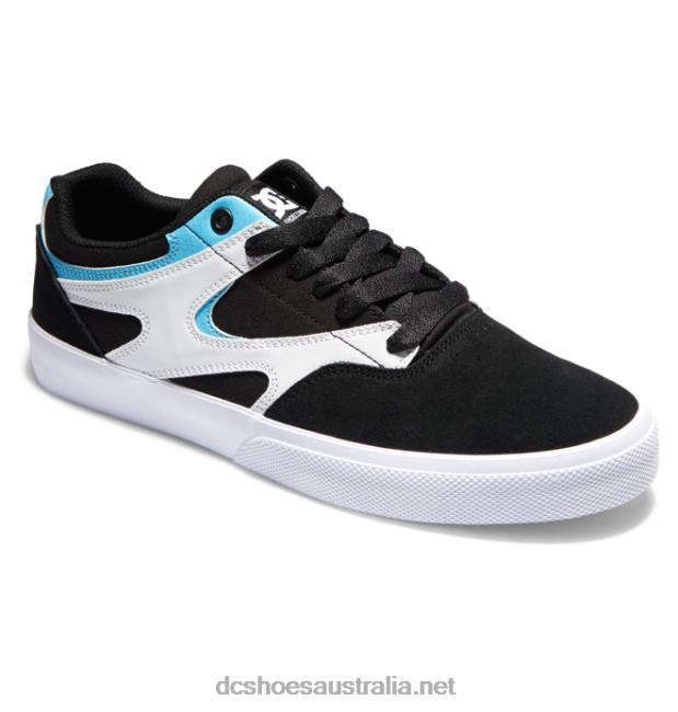 Kalis Vulc - Shoes for MenDC Shoes Black/White/Blue T40LZ63