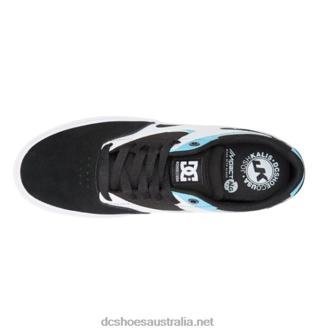 Kalis Vulc - Shoes for MenDC Shoes Black/White/Blue T40LZ63