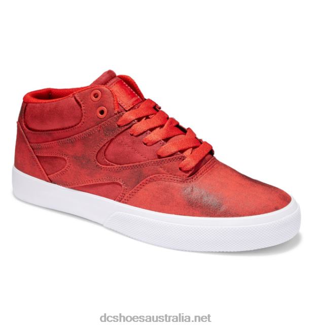 Men's Kalis Vulc MID Mid-Top ShoesDC Shoes Rust T40LZ374