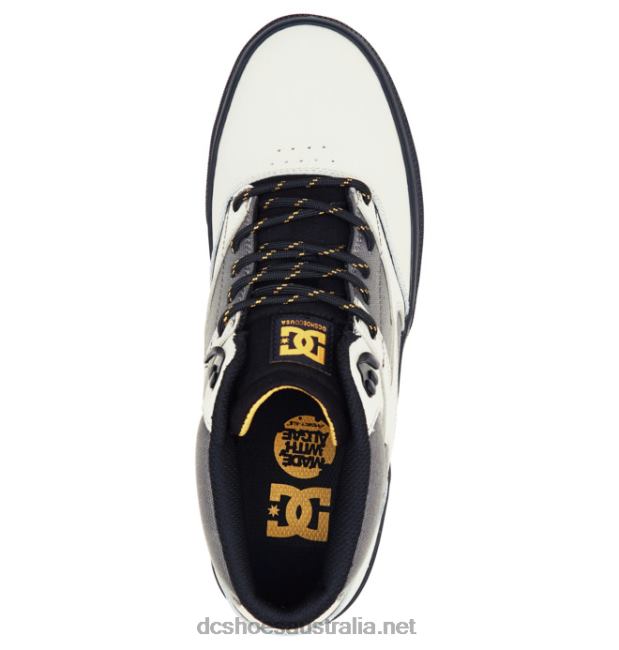 Men's Kalis Vulc MID Mid-Top Winterized ShoesDC Shoes Heather Grey/Gold Cream T40LZ342