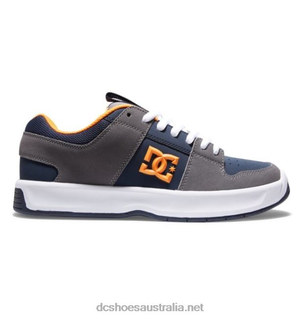 Men's Lynx Zero ShoesDC Shoes Grey/Orange T40LZ358