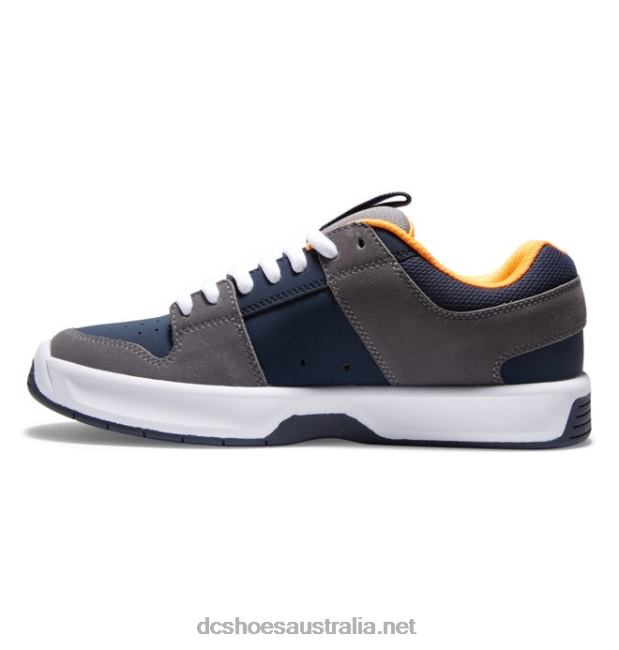 Men's Lynx Zero ShoesDC Shoes Grey/Orange T40LZ358