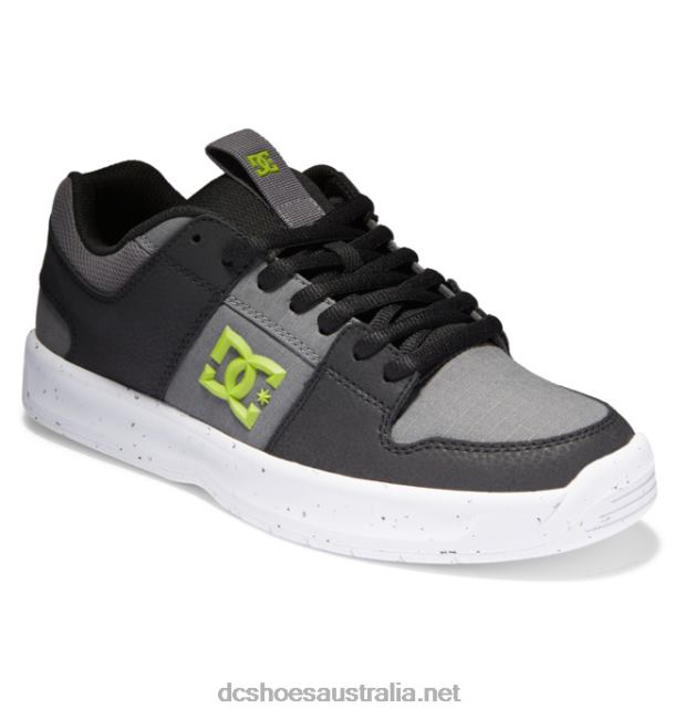 Men's Lynx Zero Waste ShoesDC Shoes Black/Grey/Green T40LZ364