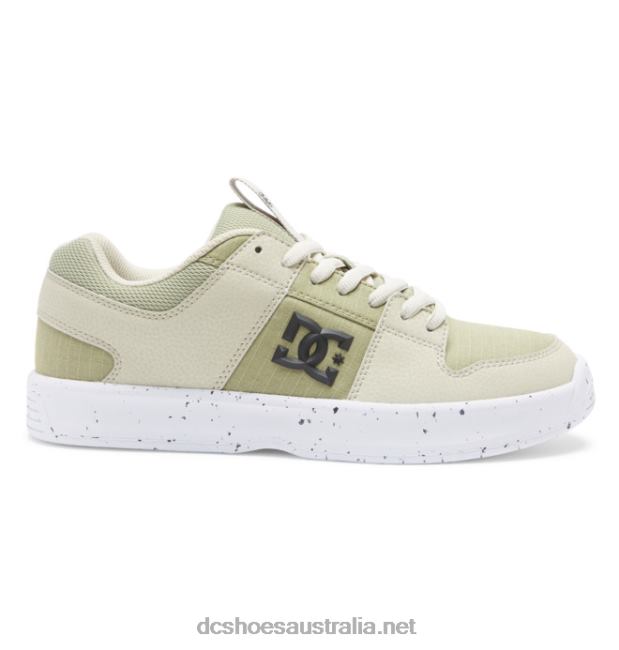 Men's Lynx Zero Waste ShoesDC Shoes Tan/Green T40LZ204