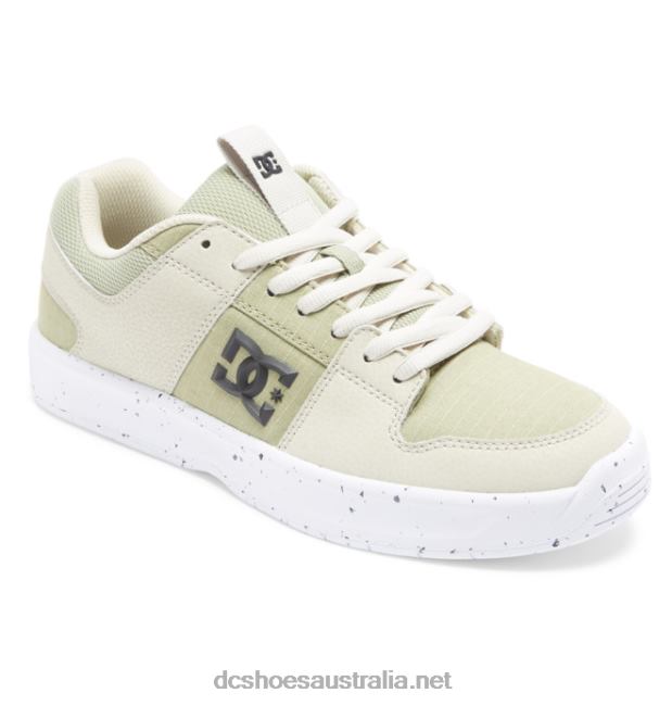 Men's Lynx Zero Waste ShoesDC Shoes Tan/Green T40LZ204