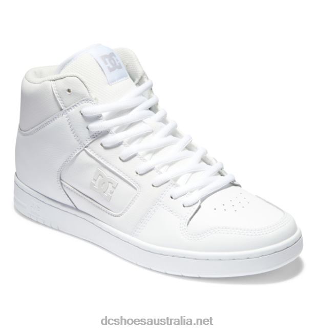 Manteca 4 Hi - High-Top Shoes for MenDC Shoes White/Battleship T40LZ41