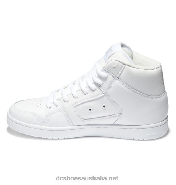Manteca 4 Hi - High-Top Shoes for MenDC Shoes White/Battleship T40LZ41
