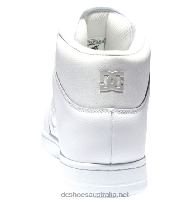 Manteca 4 Hi - High-Top Shoes for MenDC Shoes White/Battleship T40LZ41