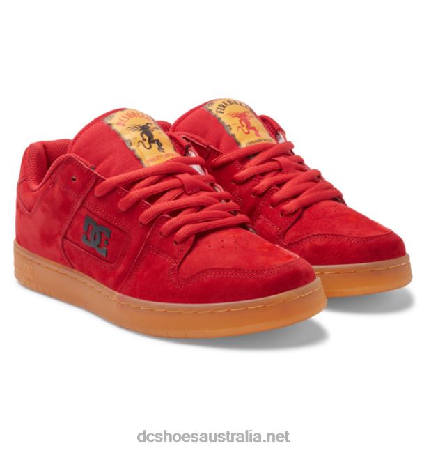 Men's Fireball x DC Manteca 4 ShoesDC Shoes Red T40LZ389