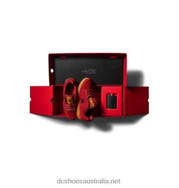 Men's Fireball x DC Manteca 4 ShoesDC Shoes Red T40LZ389