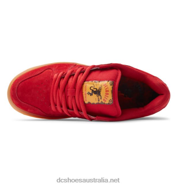 Men's Fireball x DC Manteca 4 ShoesDC Shoes Red T40LZ389