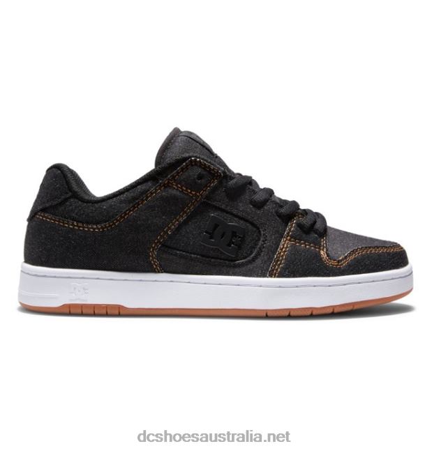 Men's Manteca 4 ShoesDC Shoes Black Denim T40LZ366