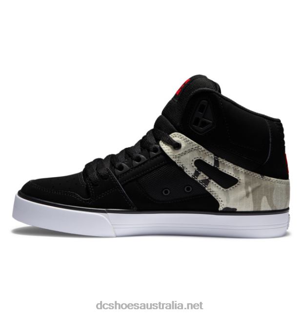 Men's Pure High-Top ShoesDC Shoes Astro Camo Black T40LZ36
