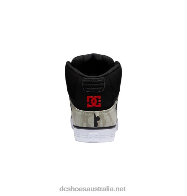 Men's Pure High-Top ShoesDC Shoes Astro Camo Black T40LZ36