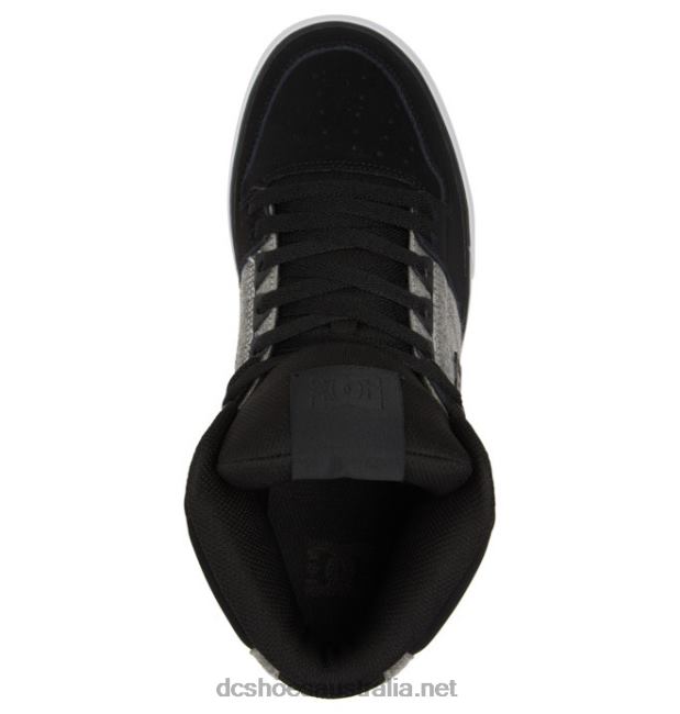 Men's Pure High-Top ShoesDC Shoes Black/Battleship/Armor T40LZ268