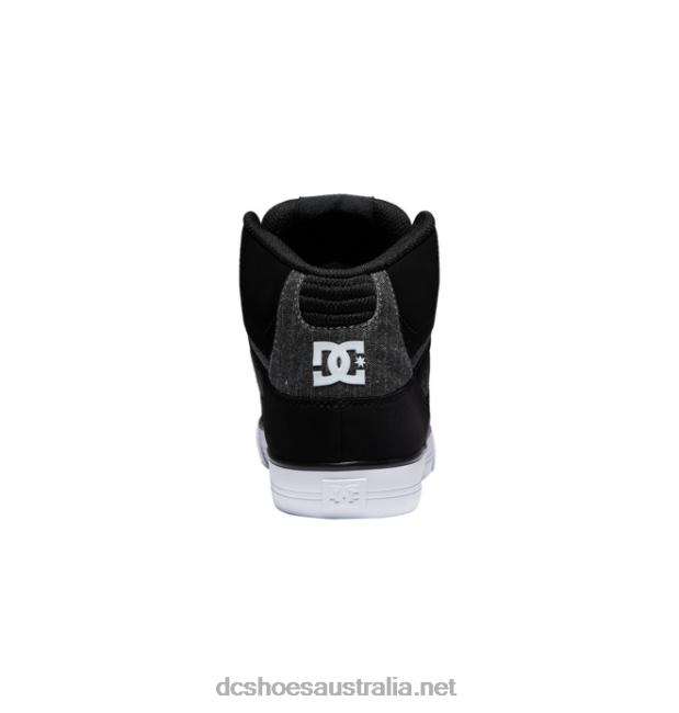 Men's Pure High-Top ShoesDC Shoes Black/Battleship T40LZ35