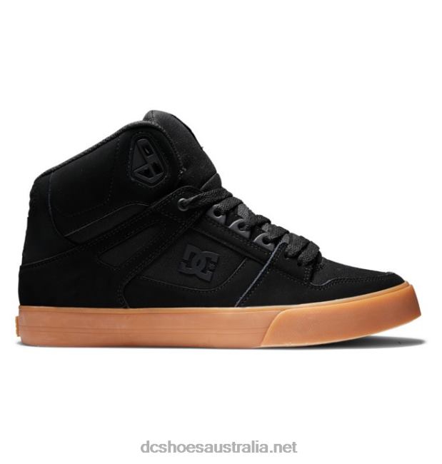 Men's Pure High-Top ShoesDC Shoes Black/Gum T40LZ262