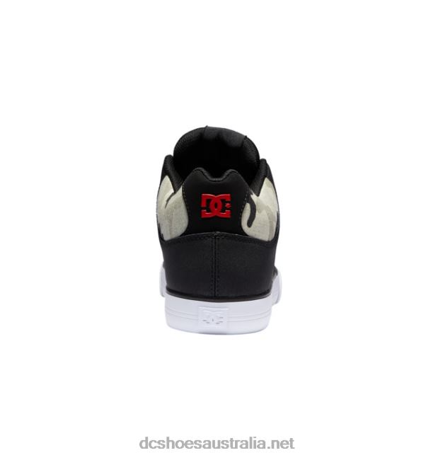 Men's Pure MID Mid-Top ShoesDC Shoes Astro Camo Black T40LZ93