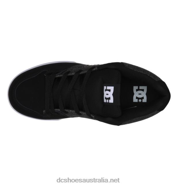 Men's Pure MID Mid-Top ShoesDC Shoes Black/Armor T40LZ88