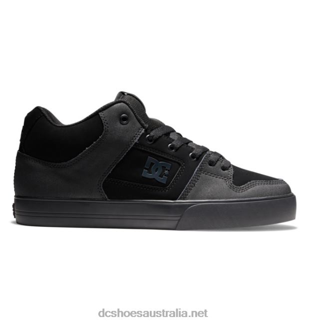 Men's Pure MID Mid-Top ShoesDC Shoes Black/Gum T40LZ144